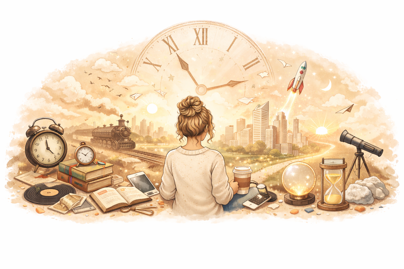 Do you spend more time thinking about the future or the past? | Daily Writing Prompt